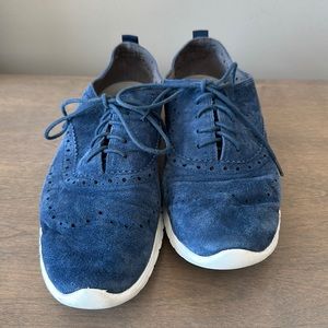 Cole Haan Grand OS suede wingtip oxford